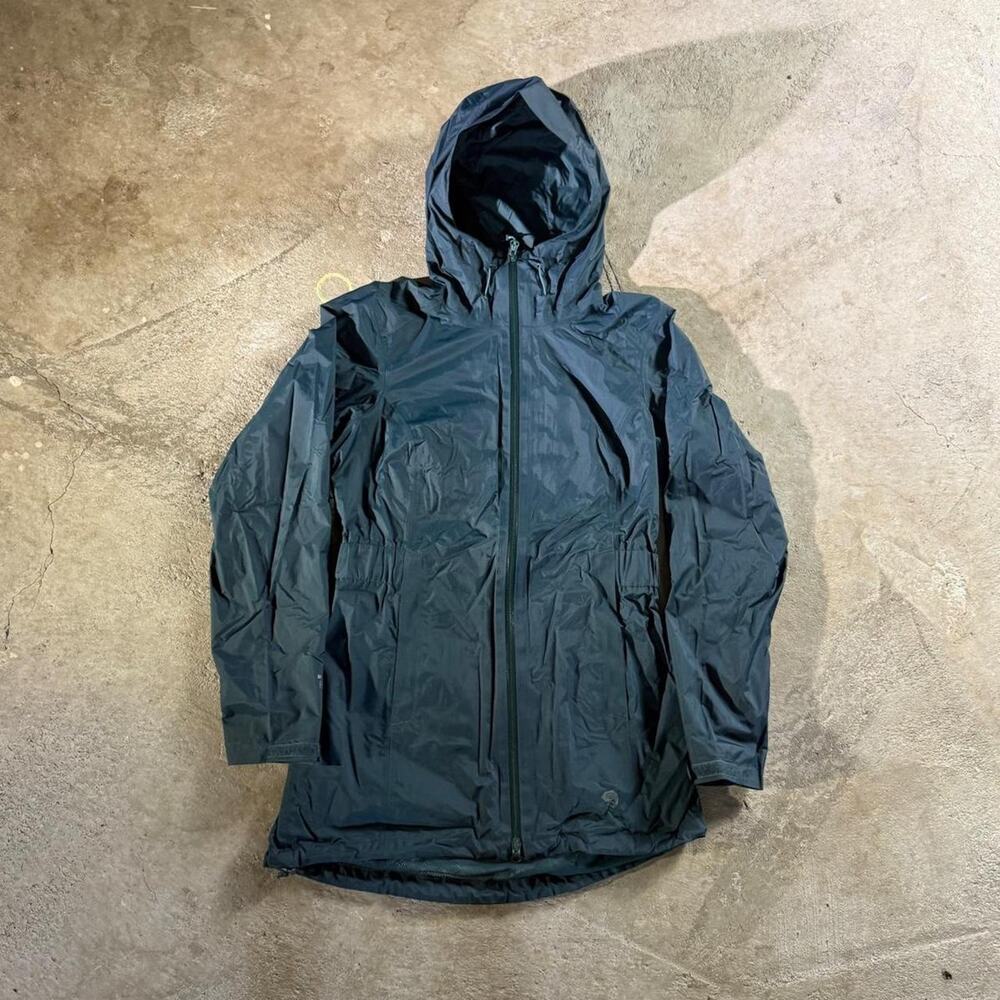Green Womens Mountain Hardwear Rain Jacket Parka